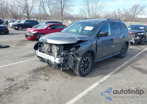 2019 Nissan Pathfinder Sv из США, поврежденный, VIN 5N1DR2MM1KC623530